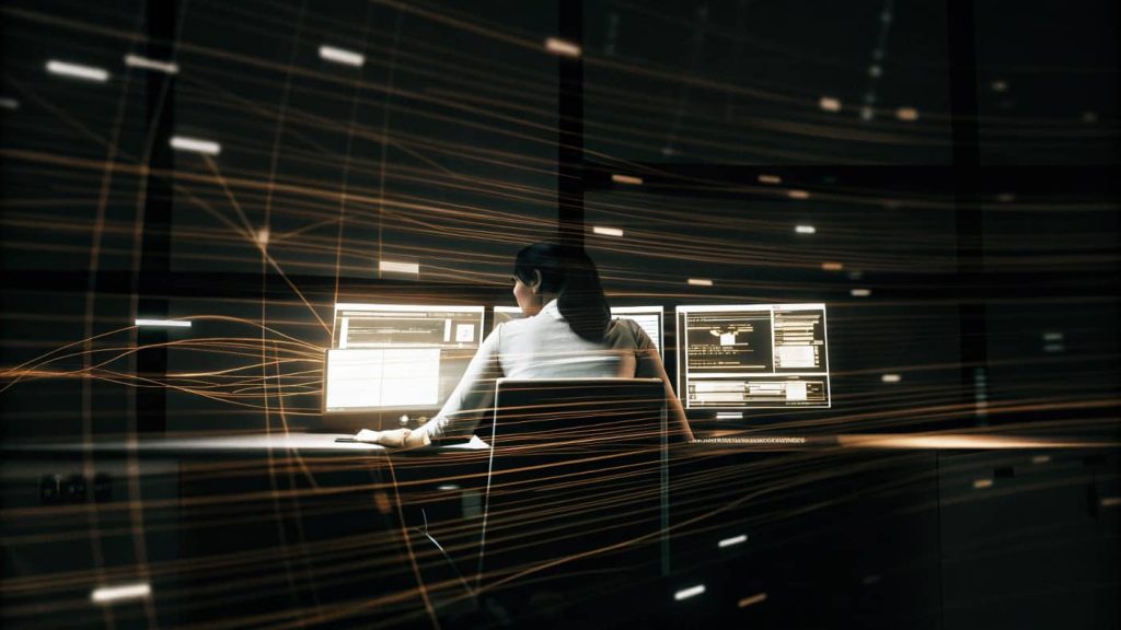 AI-driven banking fraud prevention dashboard displaying real-time transaction monitoring and risk scoring.