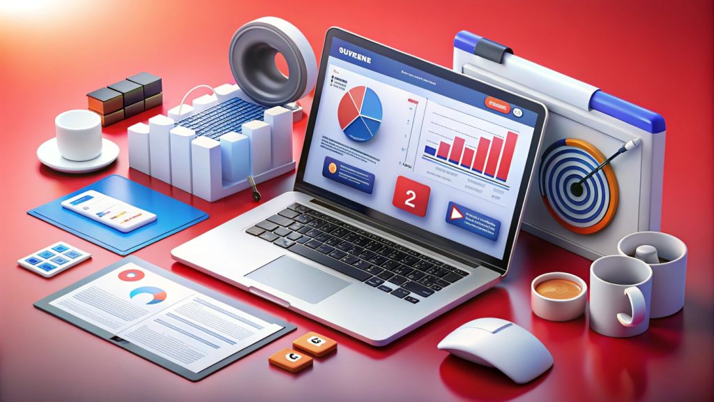 Blogger using AI tools like Jasper, SurferSEO, AAWP, and Lasso to create high-converting affiliate blog posts.