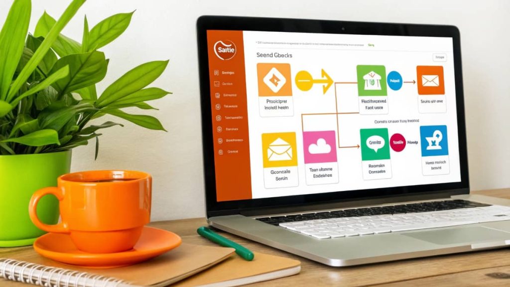 User dashboard showing Zapier automations streamlining daily business tasks