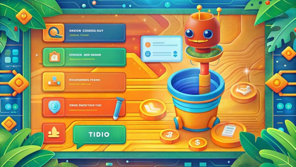 Tidio AI chatbot assisting a customer in real-time with smart, conversion-focused replies.
